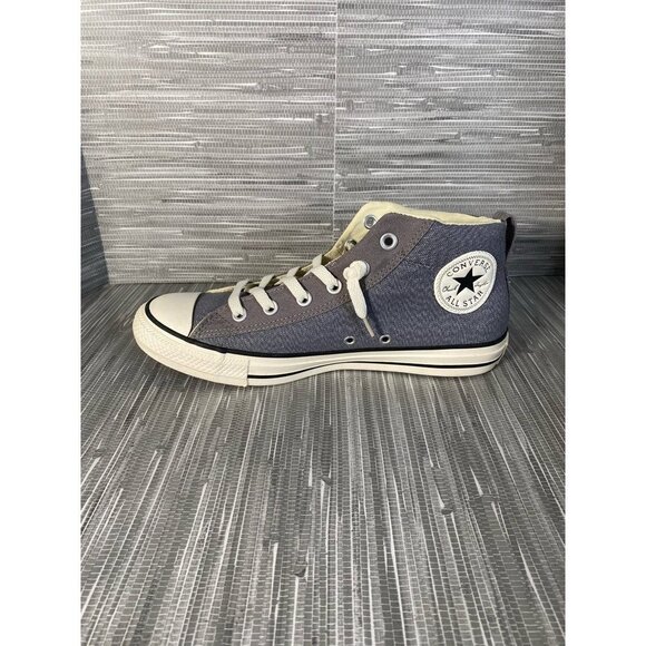 Converse Unisex Adults CTAS Sneakers Gray 146993C High Top Lace up M 8 W 10‎ New - Picture 6 of 9